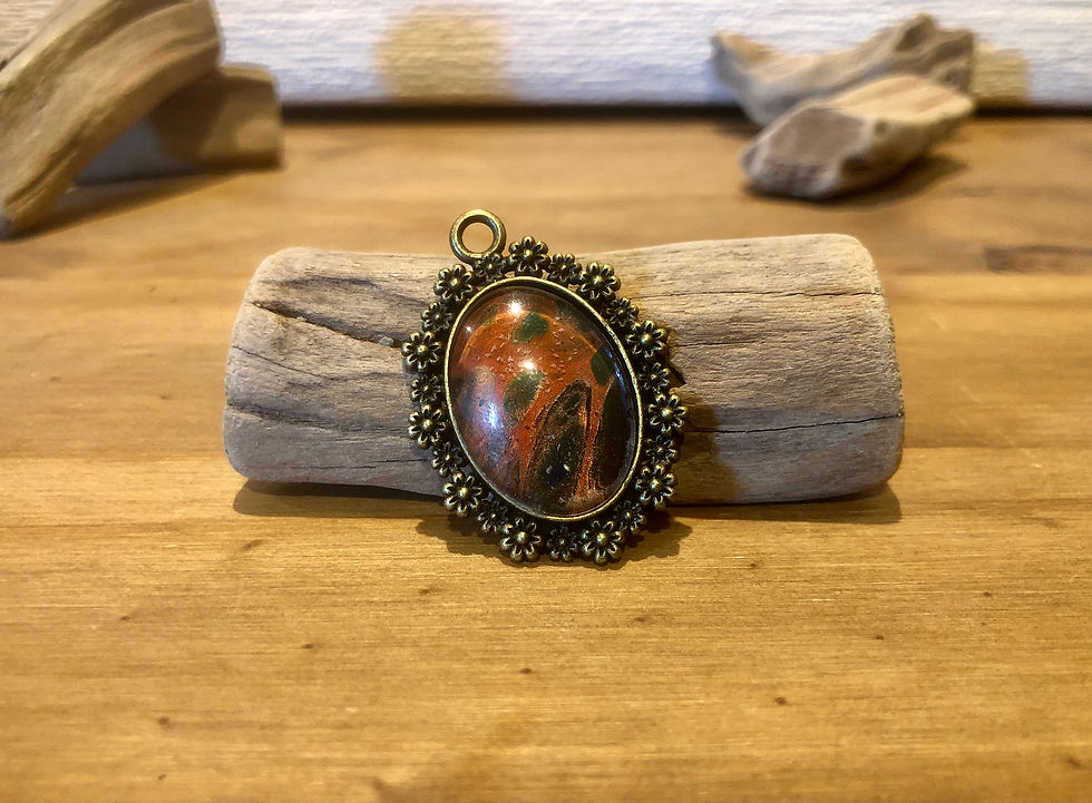 Thumbnail: Faux Fur Flower Pendant Pom Pom Keyring