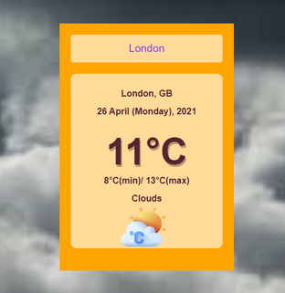 Weather App With Solution