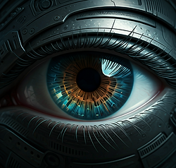 Futuristic eye