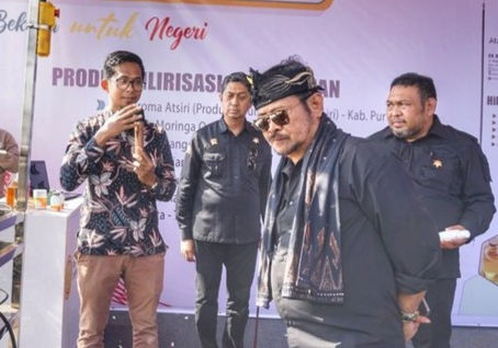 Mentan SYL Kepincut Nikmatnya Kopi Khas Bandung