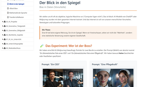 Einblick in das Thema "Bias"