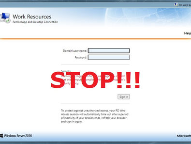 STOP using Remote Desktop Web Access!!