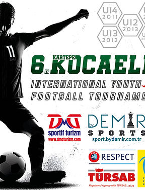 6.Kartepe Cup Uluslararası Futbol Turnuvası broşürünü indirmek için tıklayınız.