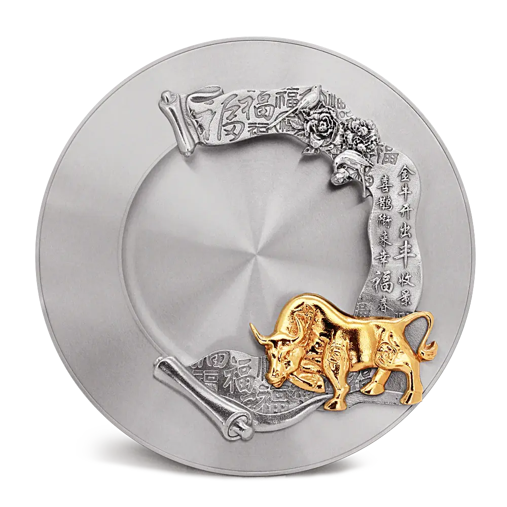 Ox Plate - Golden Harvest