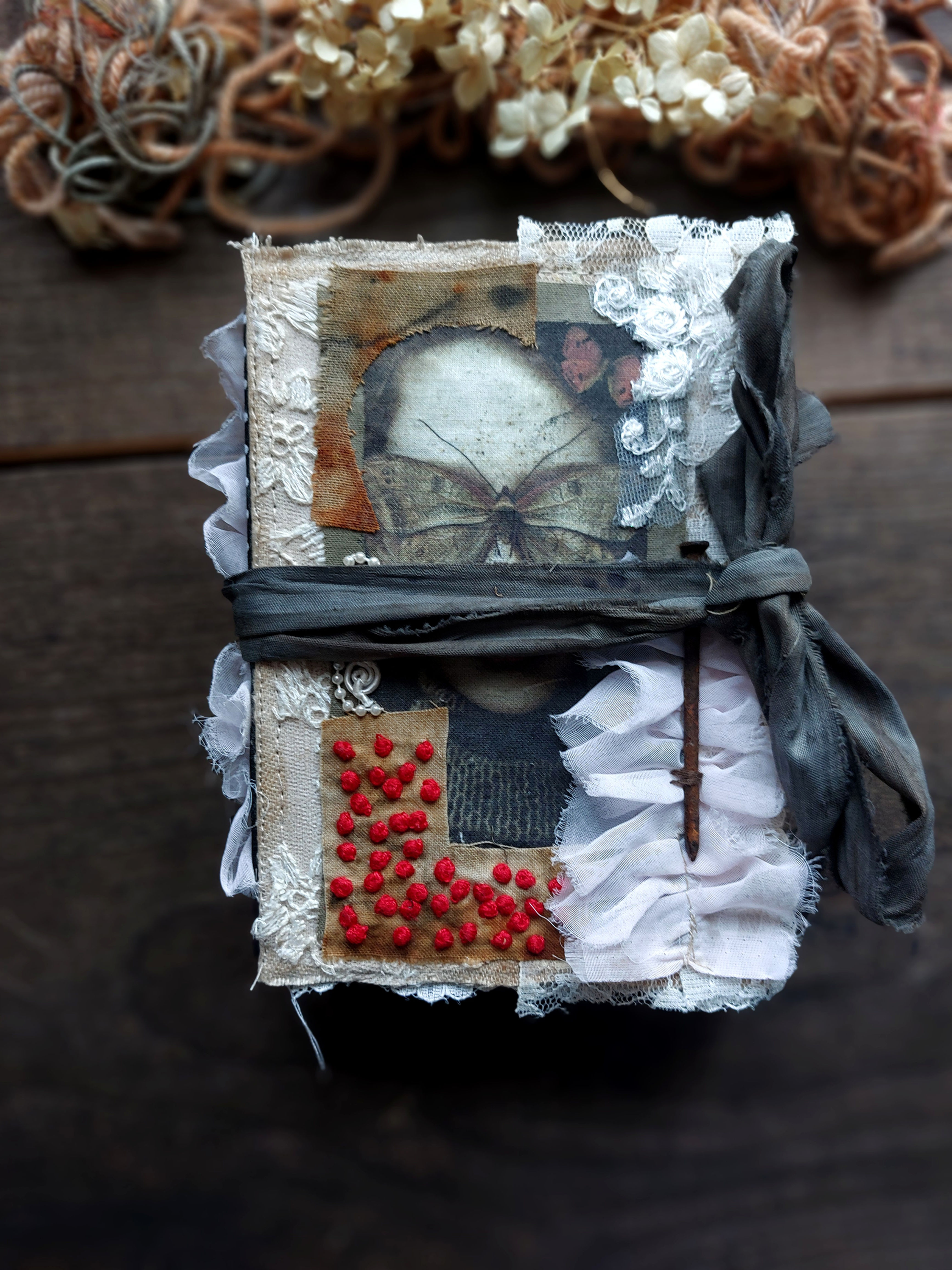 Blank, small, two signature journal.