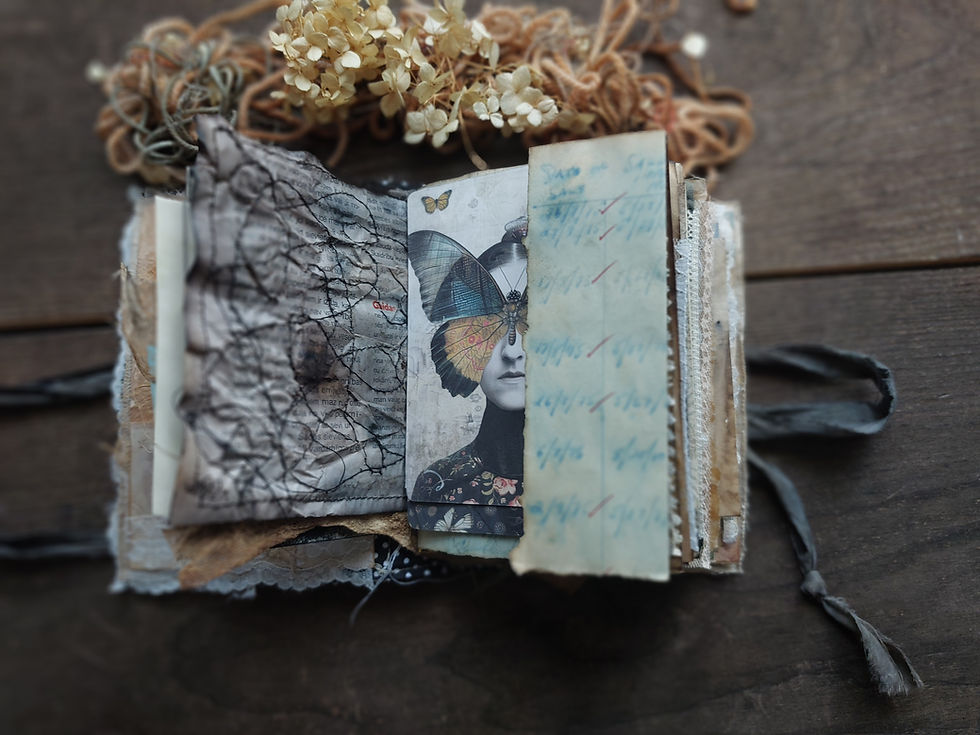 Thumbnail: Blank, small, two signature journal.