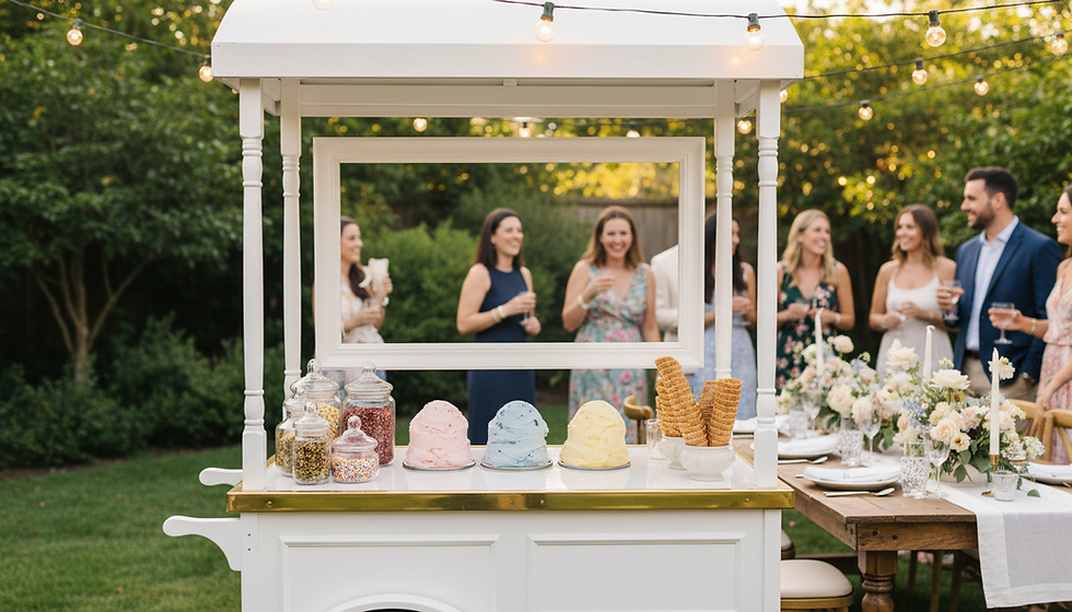 Behind the Business Part 2: Meet Natalie Castro of Sunny Sundaes Luxury Ice Cream Cart