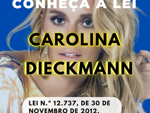 Lei Carolina Dieckmann e os delitos informáticos