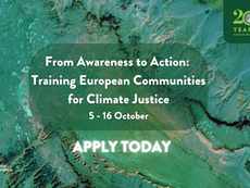 From Awareness to Action: Join Our 2026 Climate Justice Training