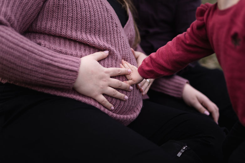 Familienshooting im Winter in Bern