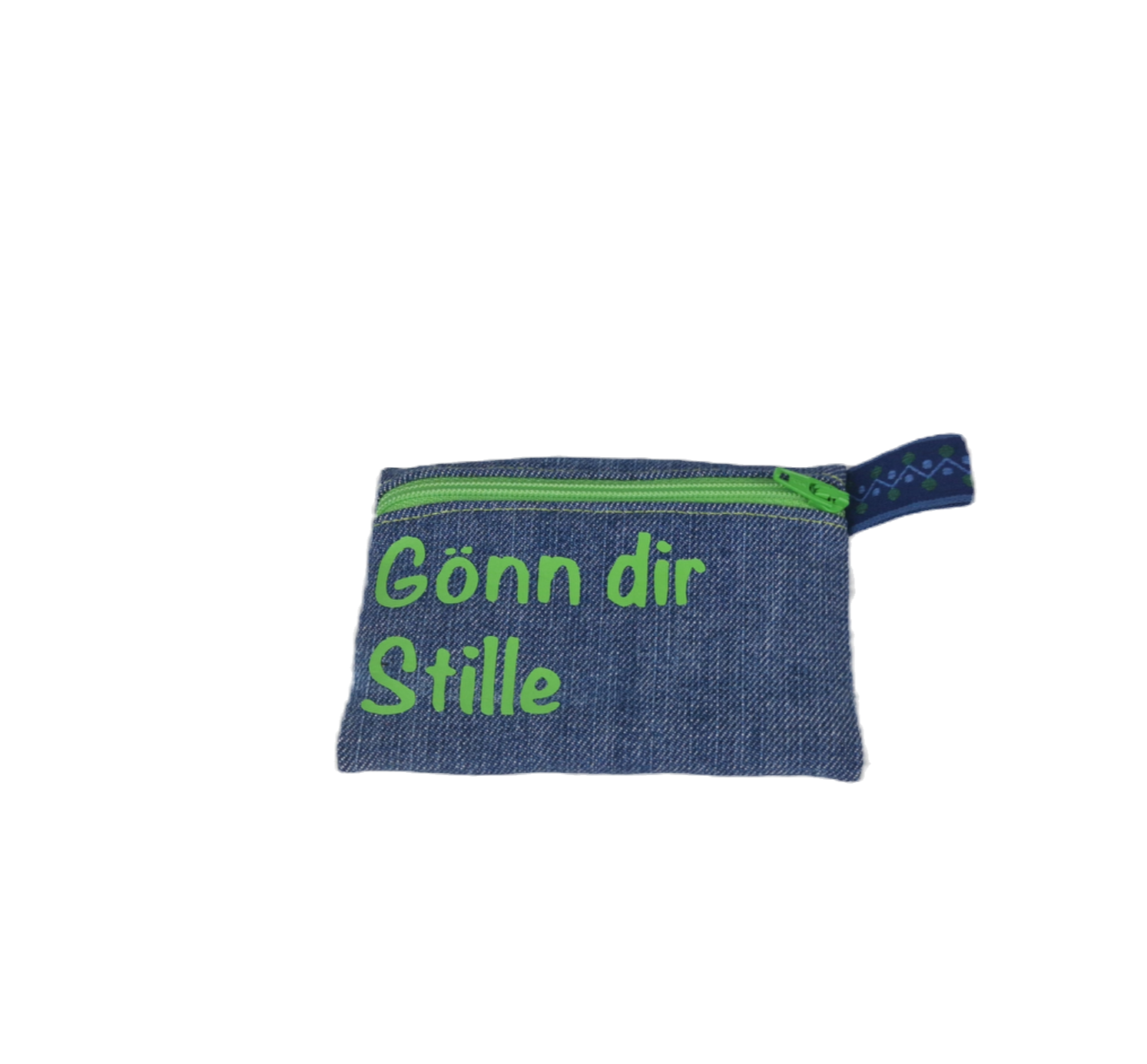 Kleines Portemonnaie mit Aufschrift