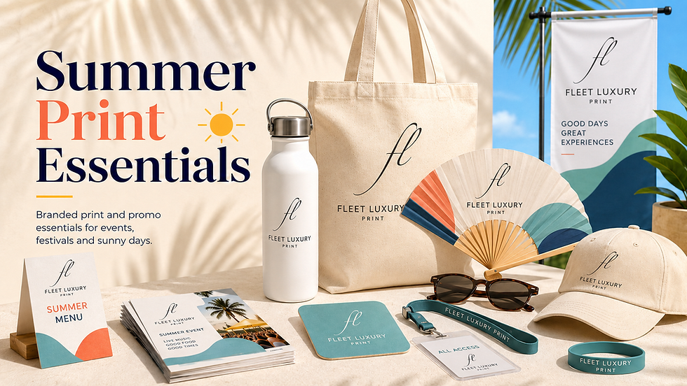 Event & ExhibitioCustom printed event and exhibition materials including banners, signage, flyers and promotional displays