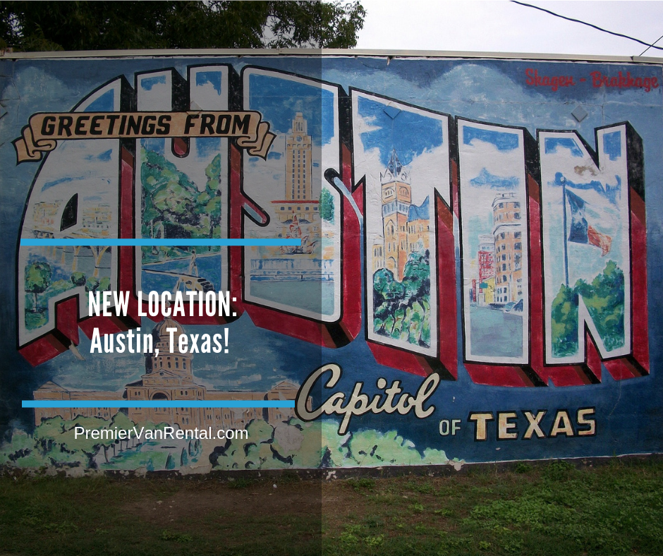 New accessible van rental Austin Texas