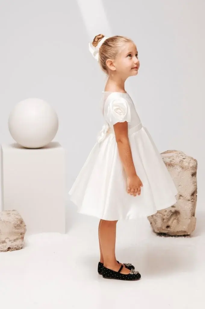 Χειμερινό φόρεμα βάπτισης Babybloom-126.606.7980