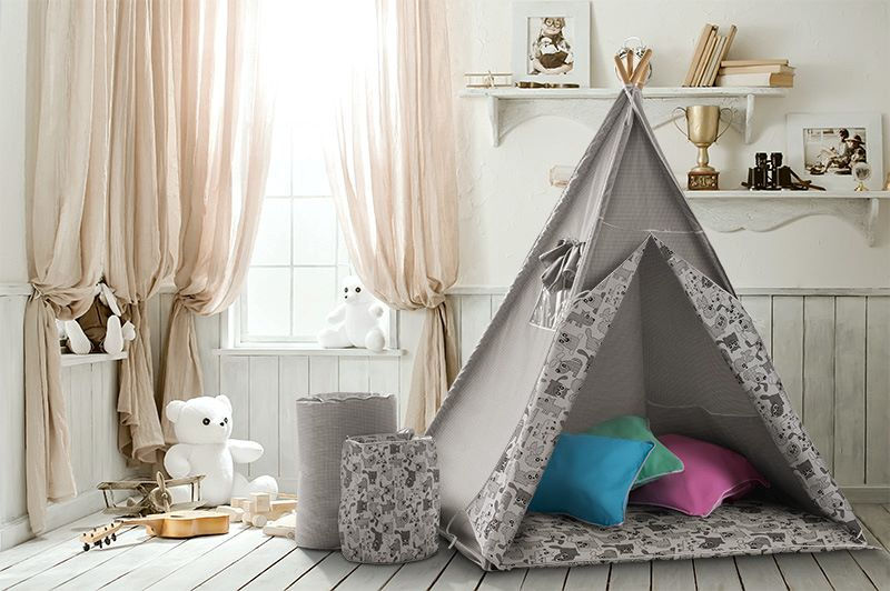 Μικρογραφία: Σκηνή Teepee Deluxe Γκρι