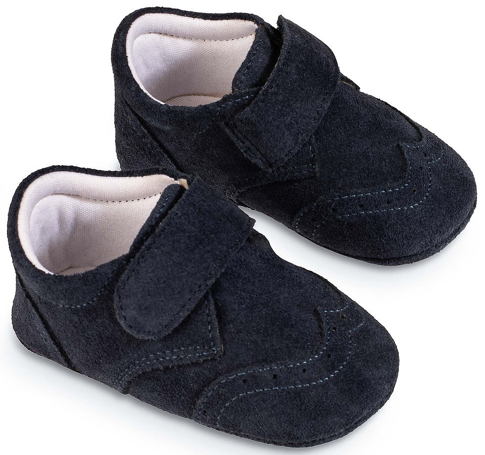 Suede Μοκασίνι  Μπλε Babywalker