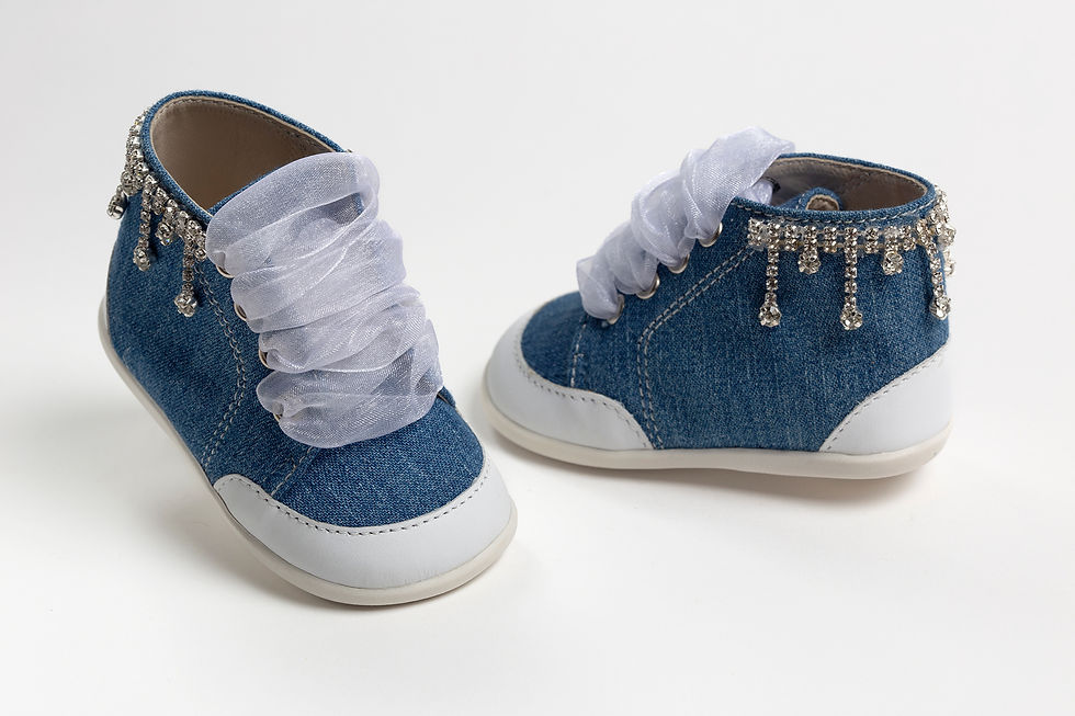 Μποτάκι για τα πρώτα βήματα από blue jean