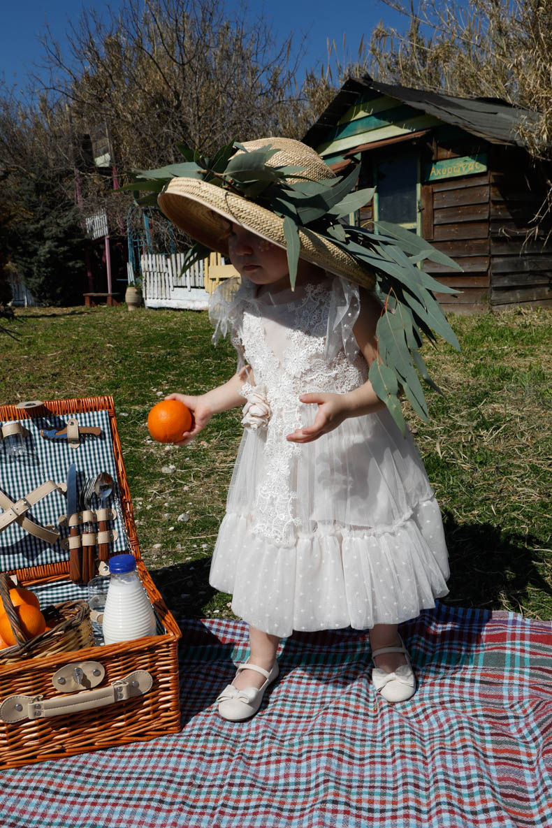 Thumbnail: Βαπτιστικό ρούχο κορίτσι Bambolino Ilektra-1614