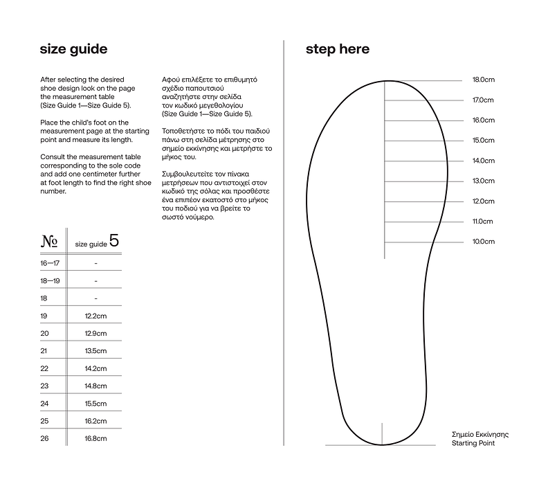 Size Guide 5 Babywalker
