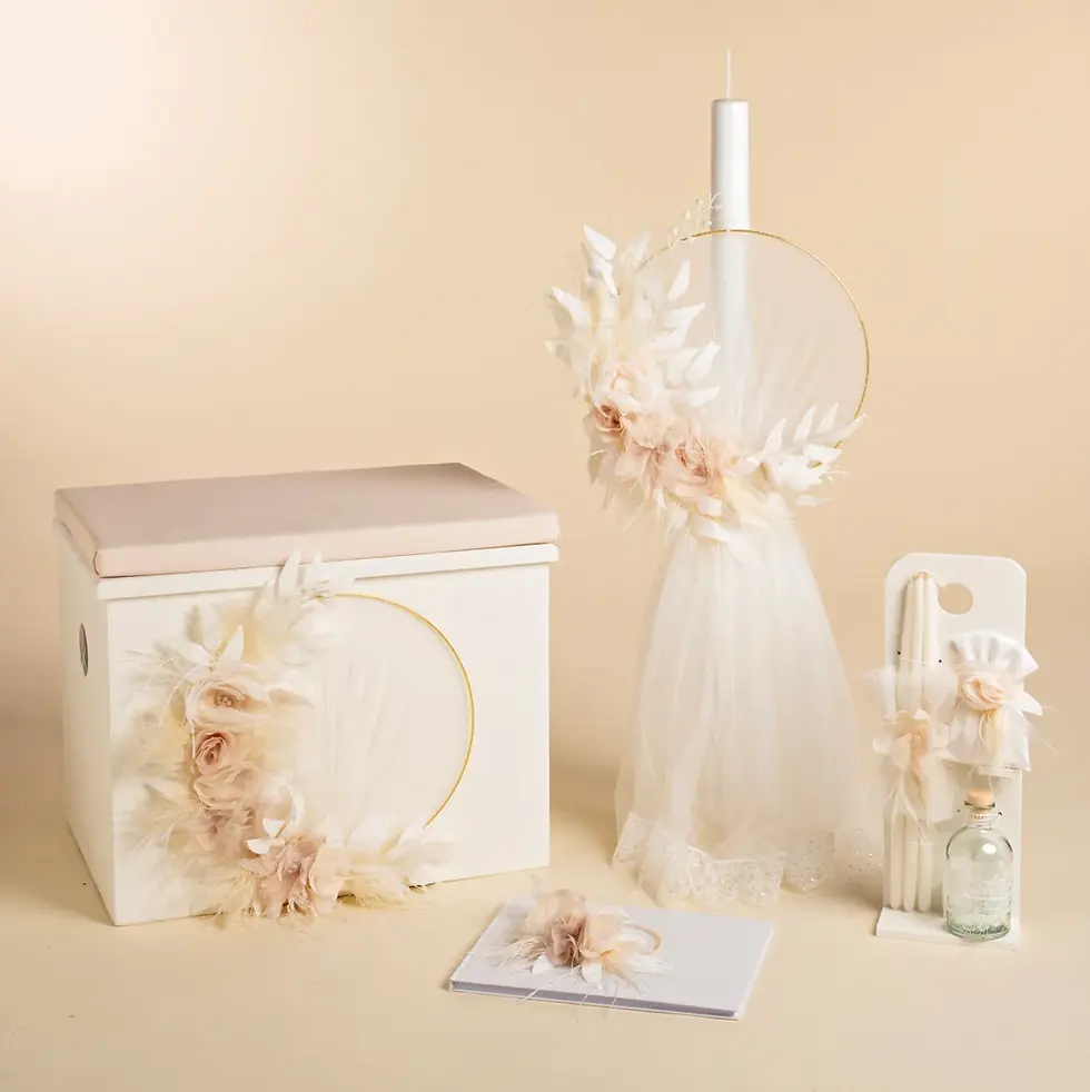 Σετ βάπτισης για κορίτσι BabyBloom-K26.03