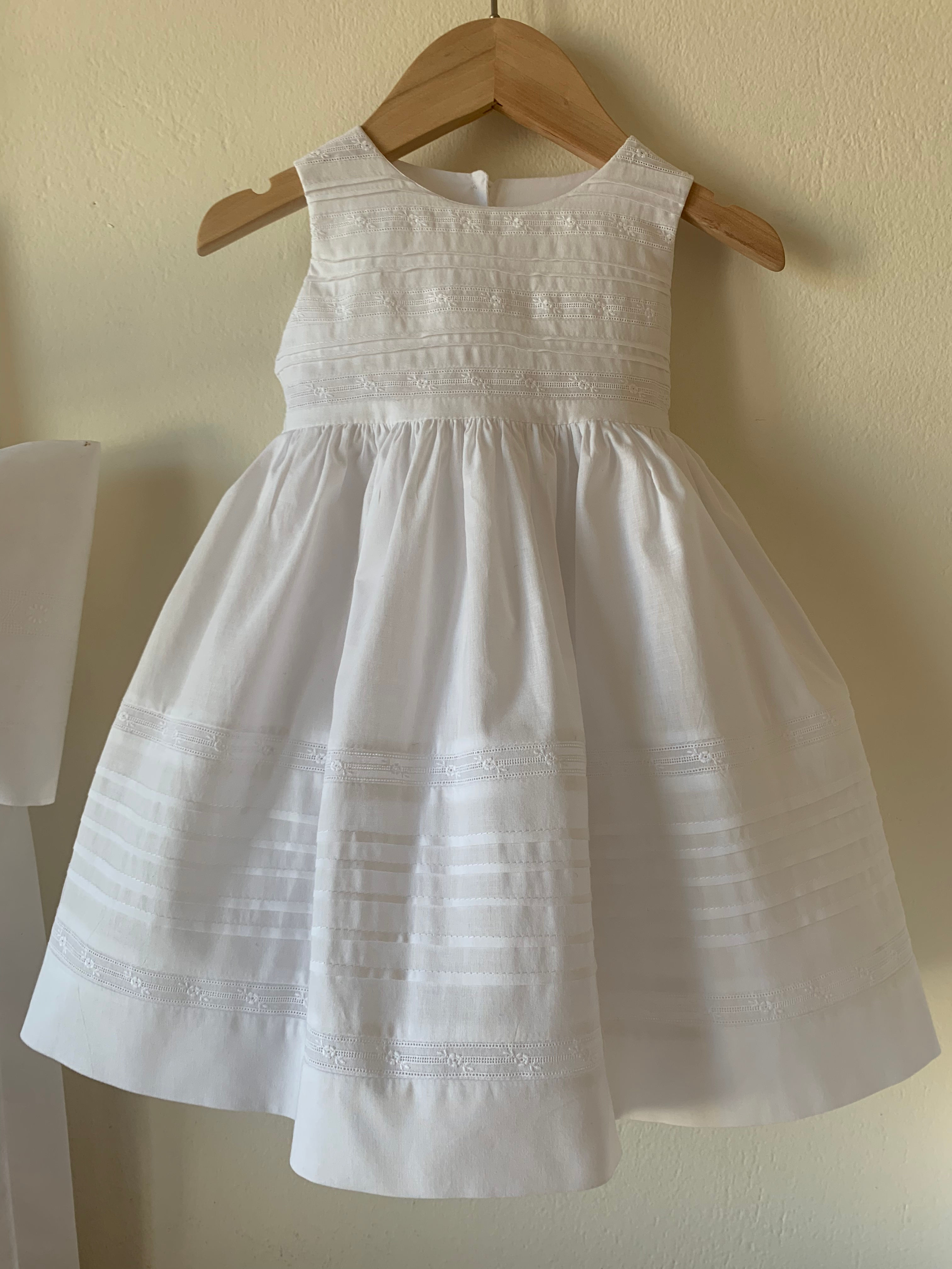 Βαπτιστικό Φόρεμα Βάτιστα Τριανταφυλλάκι