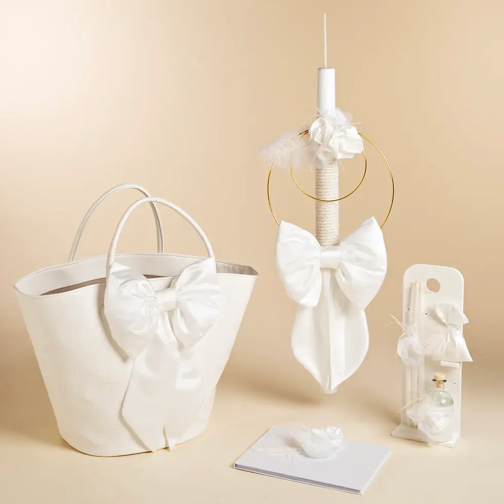 Σετ βάπτισης για κορίτσι BabyBloom-K26.16