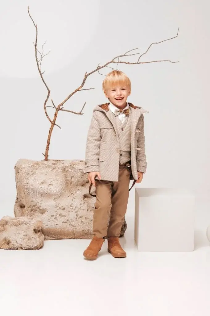 Χειμερινό ρούχο βάπτισης για αγόρι Babybloom-126.500.12950