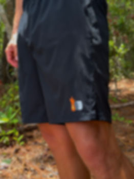 Mystaco Shorts; Charcoal