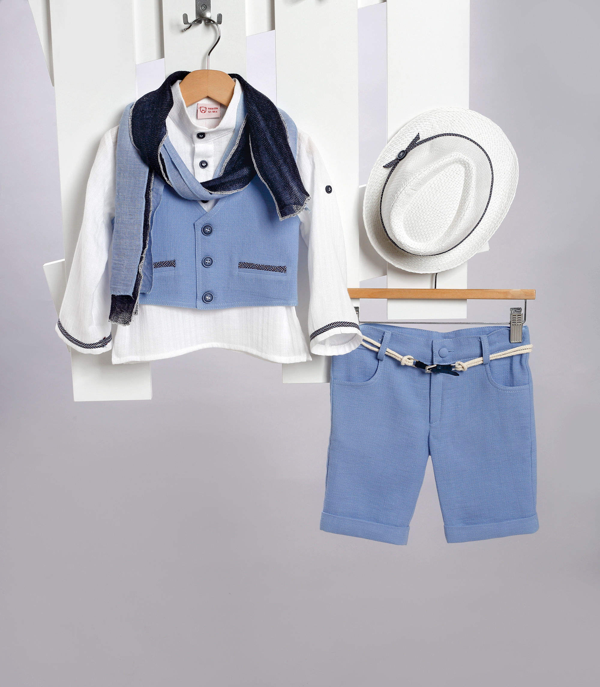 Βαπτιστικό ρούχο αγόρι New Life -2707-3