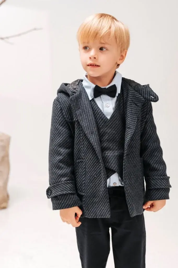 Χειμερινό ρούχο βάπτισης για αγόρι Babybloom-126.505.12950