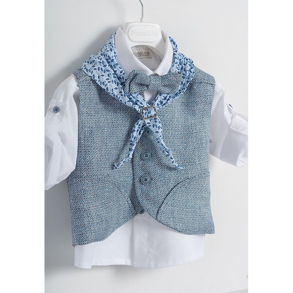 Βαπτιστικό κοστούμι Piccolino Danny Raf-AG22S65RAF