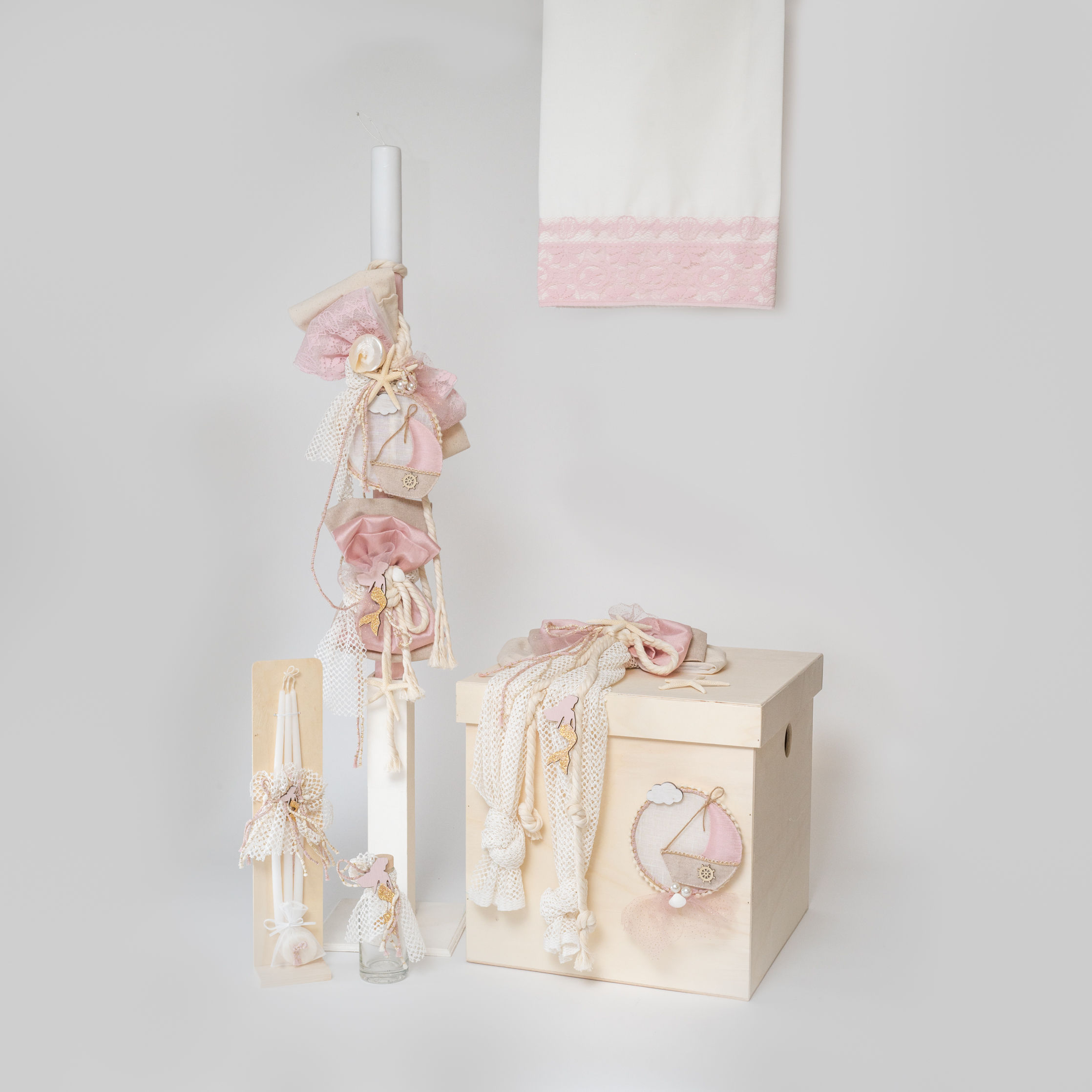 Σετ βάπτισης κορίτσι Γοργόνα