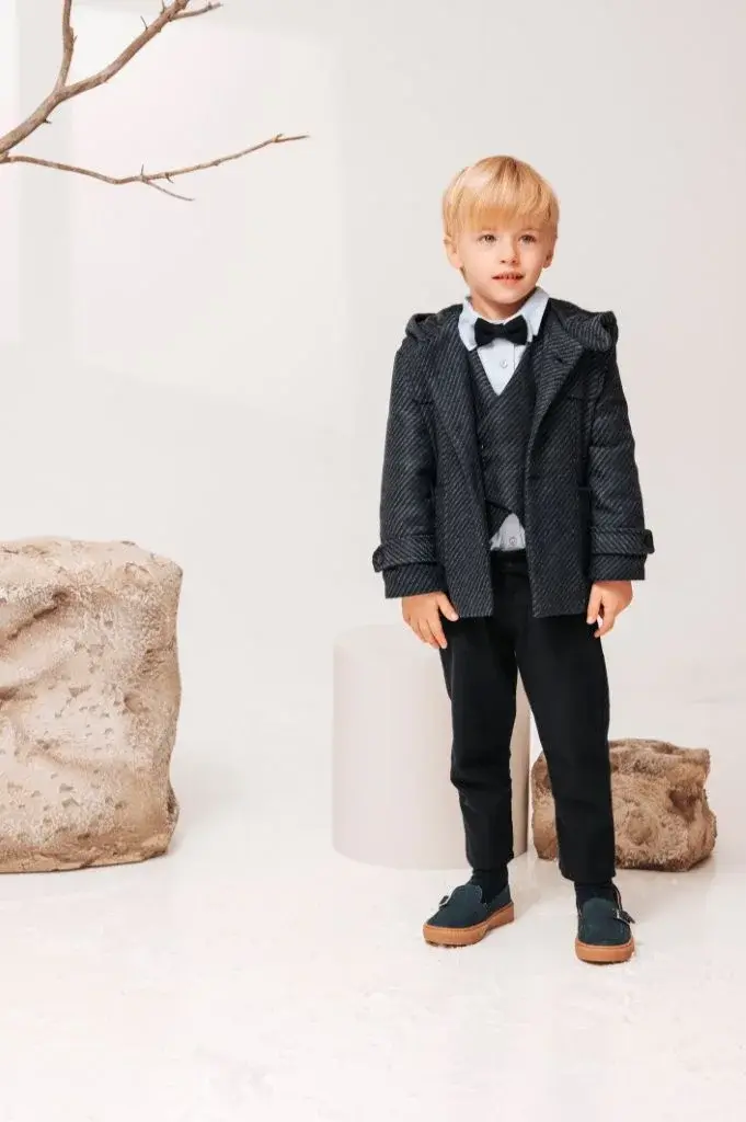Χειμερινό ρούχο βάπτισης για αγόρι Babybloom-126.505.12950