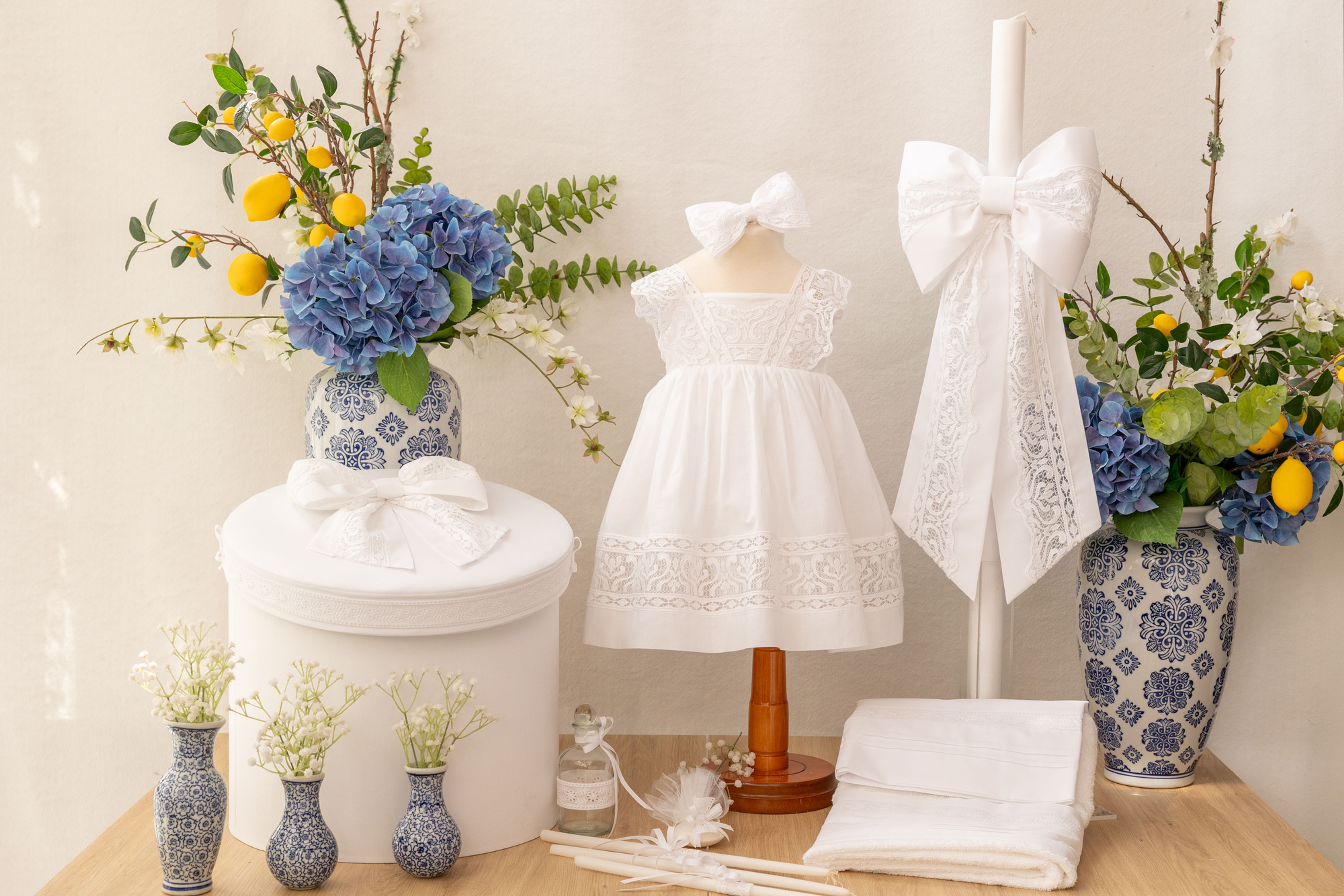 Luxury ολοκληρωμένο πακέτο βάπτισης για κορίτσι LJ-2512207