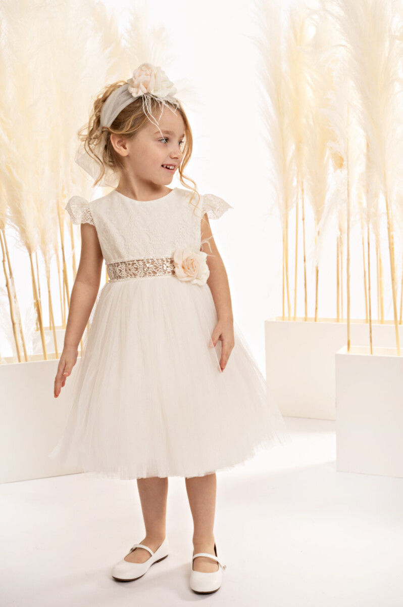 Thumbnail: Βαπτιστικό Φόρεμα Baby Bloom 125.139