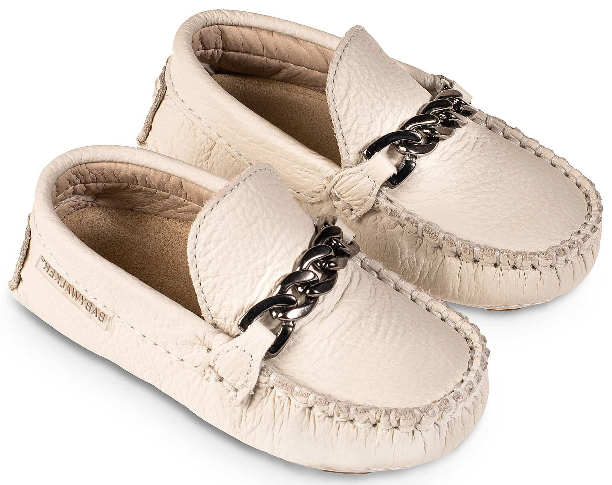 Loafer με Μεταλλική Διακοσμητική Αγκράφα Εκρού Babywalker