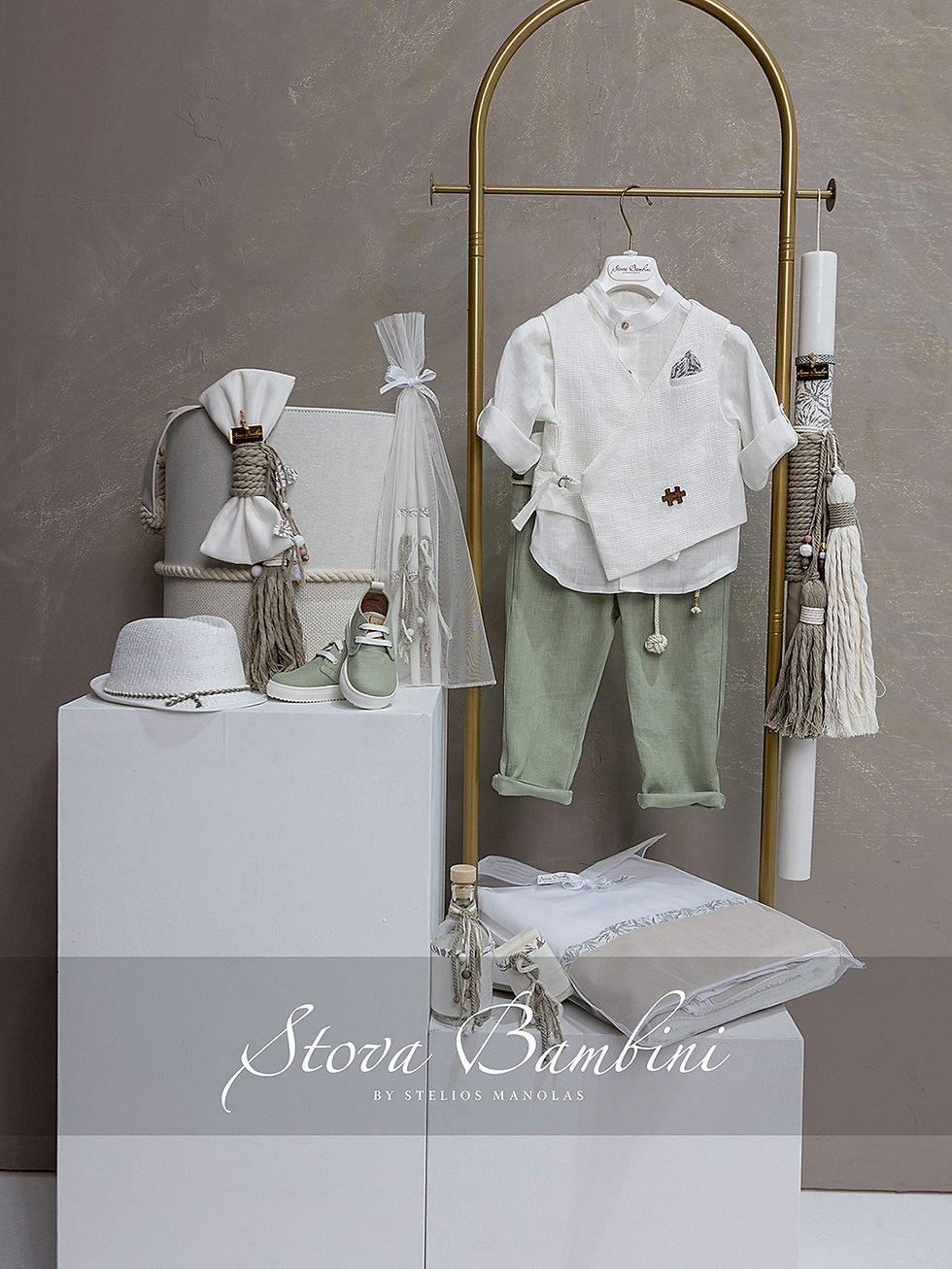Πακέτο βάπτισης για αγόρι Stova Bambini- SS26B5