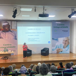 Palestra "A Espiritualidade e a Terceira Idade"