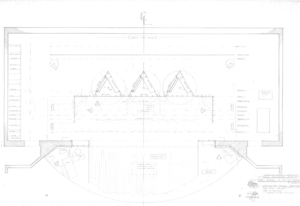 The King of Second Avenue Ground Plan