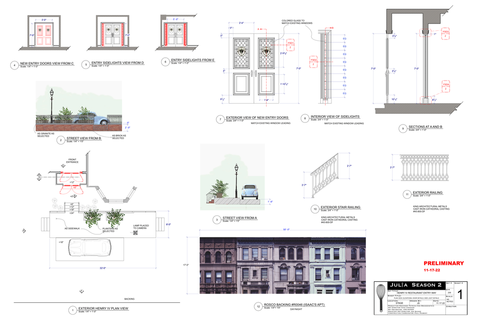 Henri IV Front Entry