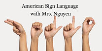 Deaf alphabet letter hello by hand The l