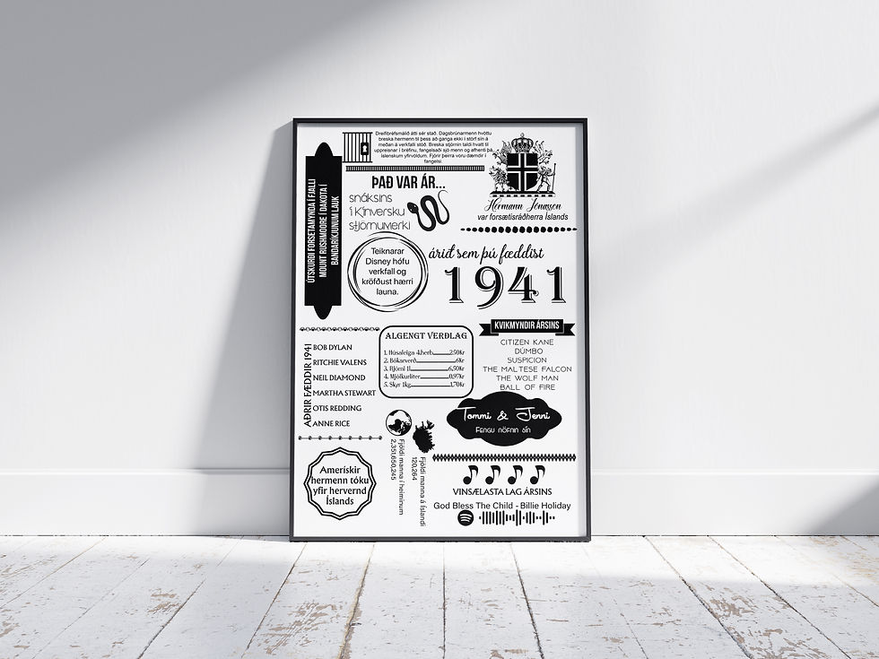 Árið Þitt 1941 - RAFRÆNT