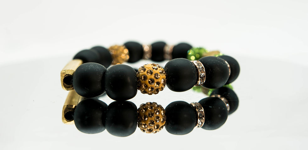 Thumbnail: Cancer Afro Beads Bracelet