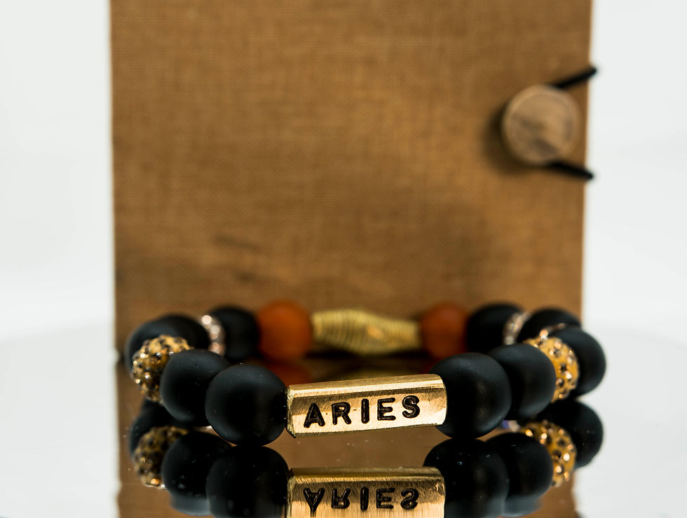 Thumbnail: Aries Afro Beads Bracelet