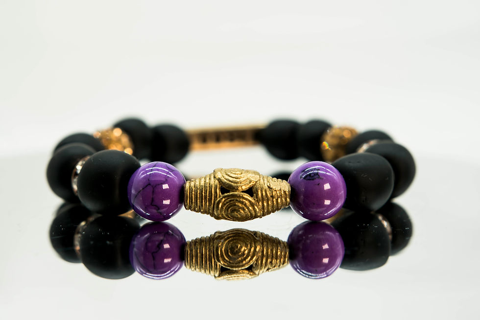 Thumbnail: Virgo Afro Beads Bracelet