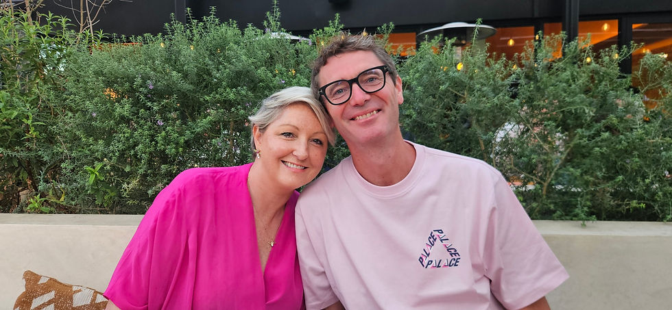 Sarah and James, the founders of Toast Stores