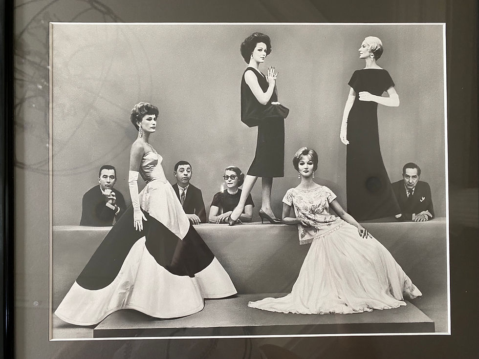 Charles James, James Galanos, Pauline Trigere, Norman Norell