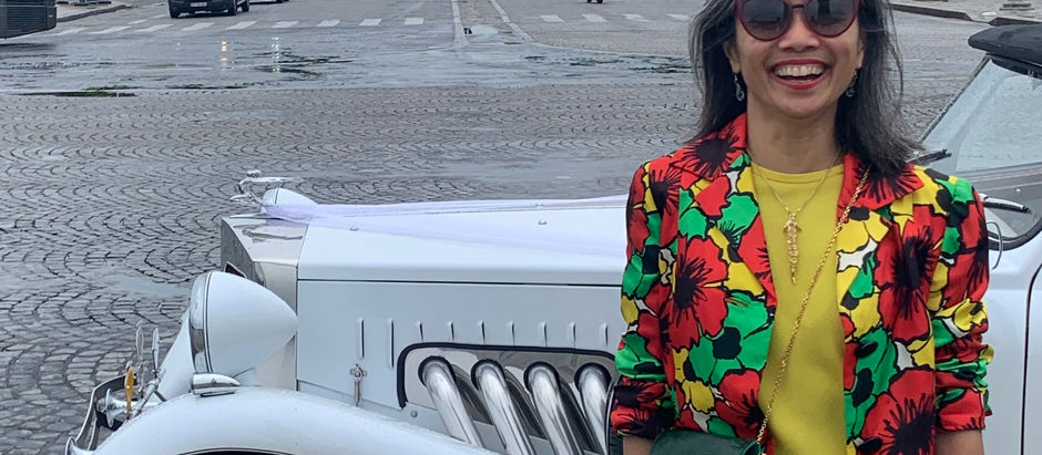 #25. The Enduring Vintage Pauline Trigère Ensembles in a Parisian Photo Shoot