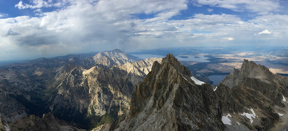 Teton View from North Ridge of the Grand