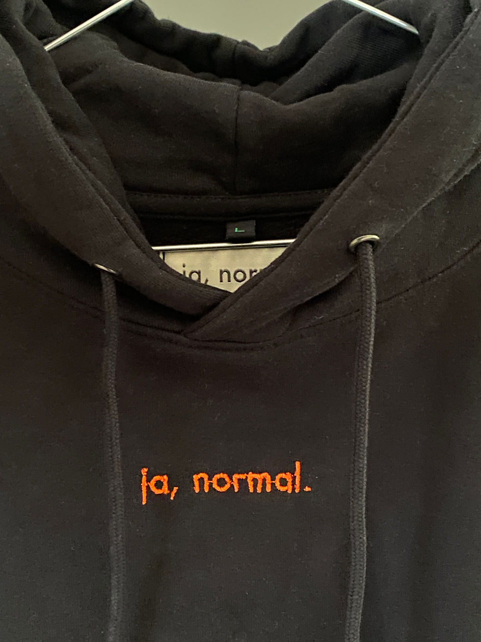 Miniaturbild: Unikat Hoodie scheissmoney (L)
